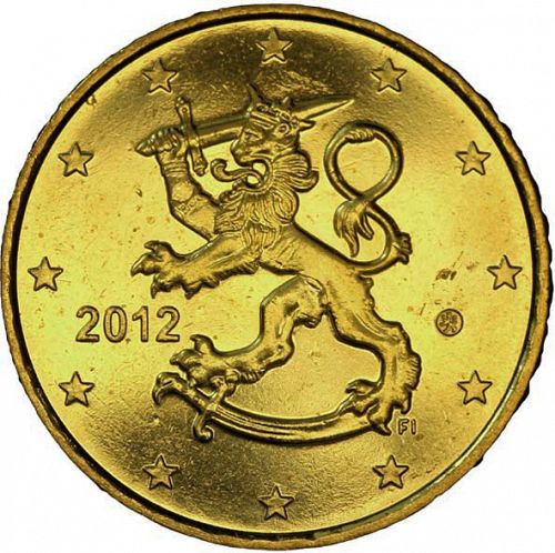 50 cent Obverse Image minted in FINLAND in 2012 (4th Series - New Mint Mark)  - The Coin Database