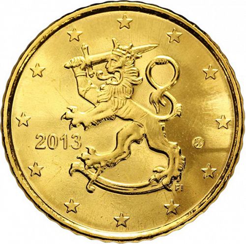 50 cent Obverse Image minted in FINLAND in 2013 (4th Series - New Mint Mark)  - The Coin Database