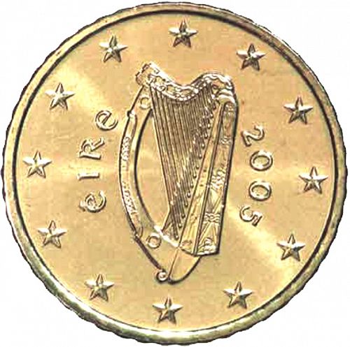 50 cent Obverse Image minted in IRELAND in 2005 (1st Series)  - The Coin Database