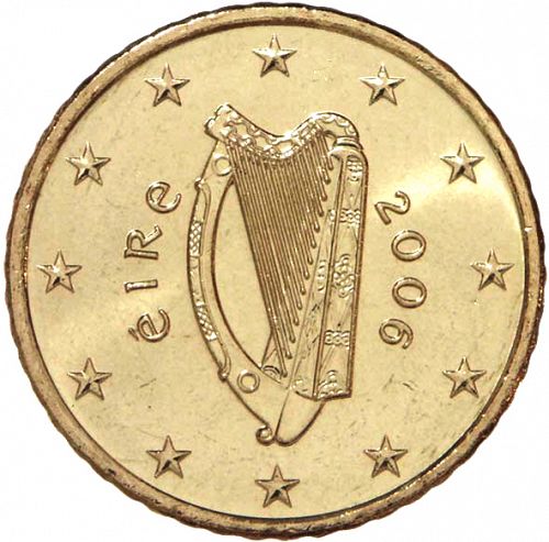 50 cent Obverse Image minted in IRELAND in 2006 (1st Series)  - The Coin Database