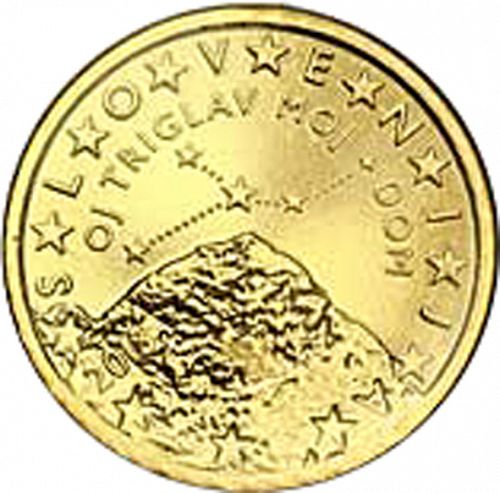 50 cent Obverse Image minted in SLOVENIA in 2013 (1st Series)  - The Coin Database