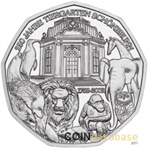 5 € Obverse Image minted in AUSTRIA in 2002 (5€ Silver Coins)  - The Coin Database
