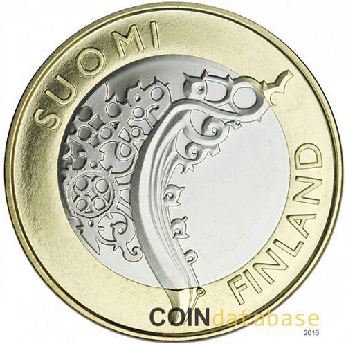 5 € Obverse Image minted in FINLAND in 2010 (Historical Provinces)  - The Coin Database