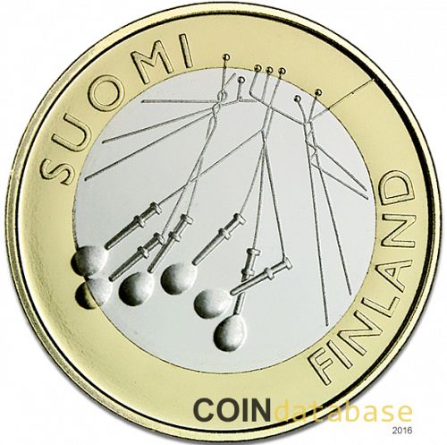5 € Obverse Image minted in FINLAND in 2010 (Historical Provinces)  - The Coin Database
