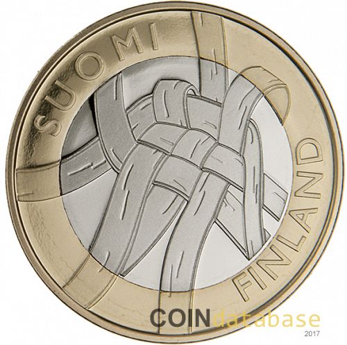 5 € Obverse Image minted in FINLAND in 2011 (Historical Provinces)  - The Coin Database