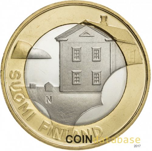 5 € Obverse Image minted in FINLAND in 2013 (Provincial Buildings)  - The Coin Database