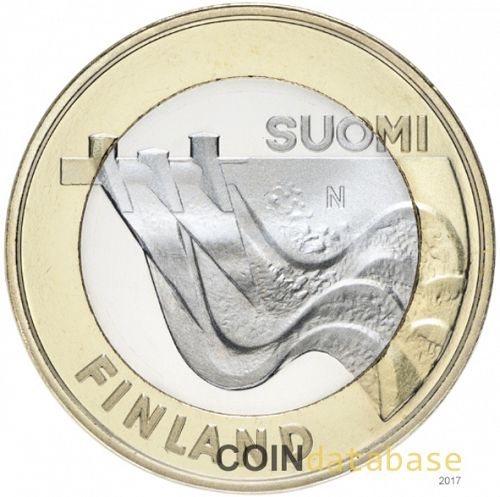 5 € Obverse Image minted in FINLAND in 2013 (Provincial Buildings)  - The Coin Database