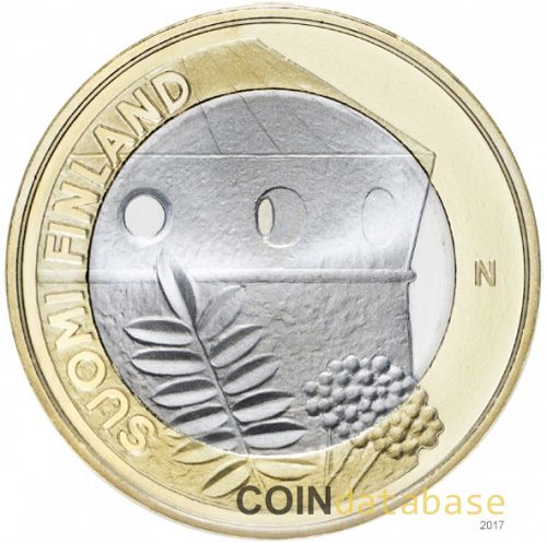 5 € Obverse Image minted in FINLAND in 2013 (Provincial Buildings)  - The Coin Database
