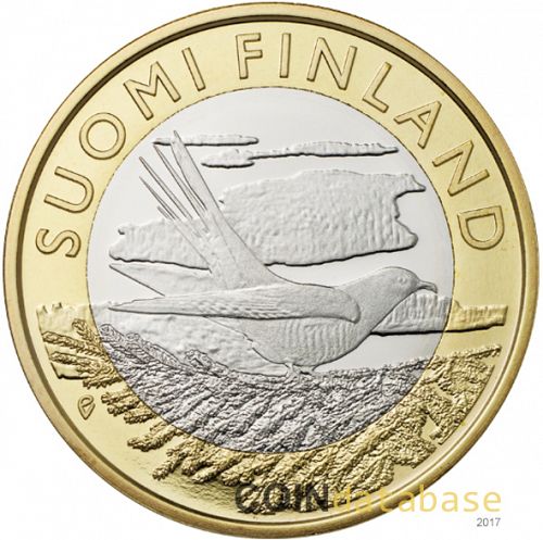 5 € Obverse Image minted in FINLAND in 2014 (Animals of the Provinces)  - The Coin Database