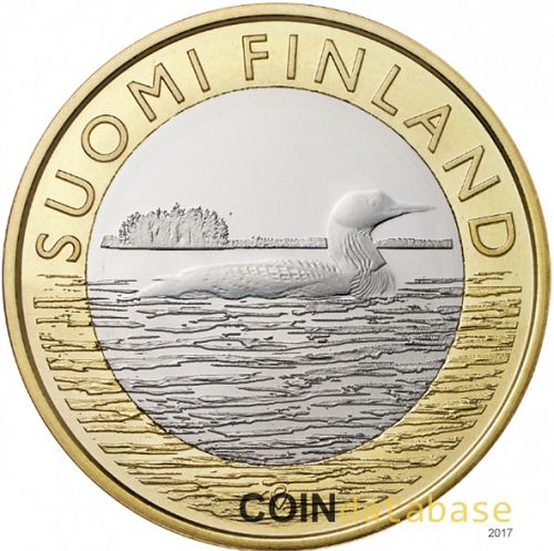 5 € Obverse Image minted in FINLAND in 2014 (Animals of the Provinces)  - The Coin Database