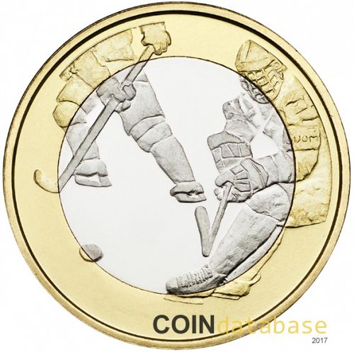 5 € Obverse Image minted in FINLAND in 2016 (Sports)  - The Coin Database