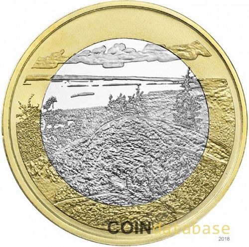5 € Obverse Image minted in FINLAND in 2018 (Finnish National Landscapes)  - The Coin Database