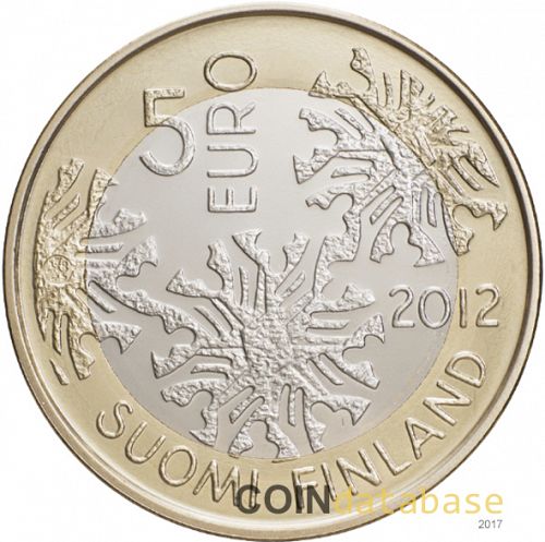 5 € Reverse Image minted in FINLAND in 2012 (Northern Nature)  - The Coin Database