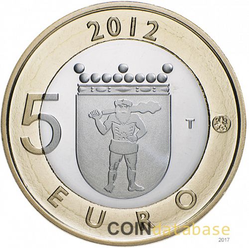 5 € Reverse Image minted in FINLAND in 2012 (Provincial Buildings)  - The Coin Database