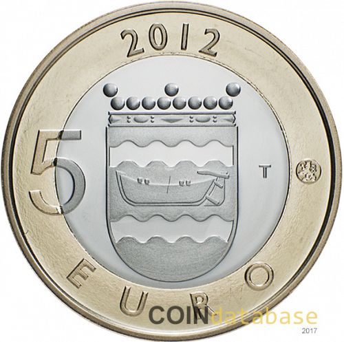5 € Reverse Image minted in FINLAND in 2012 (Provincial Buildings)  - The Coin Database
