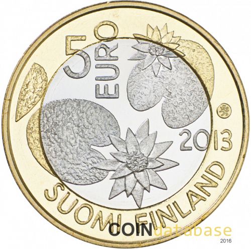 5 € Reverse Image minted in FINLAND in 2013 (Northern Nature)  - The Coin Database