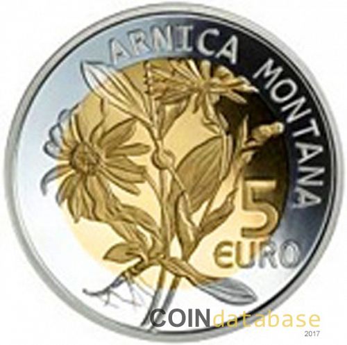 5 Euros Obverse Image minted in LUXEMBOURG in 2010 (Silver and Nordic Gold Coins Series 