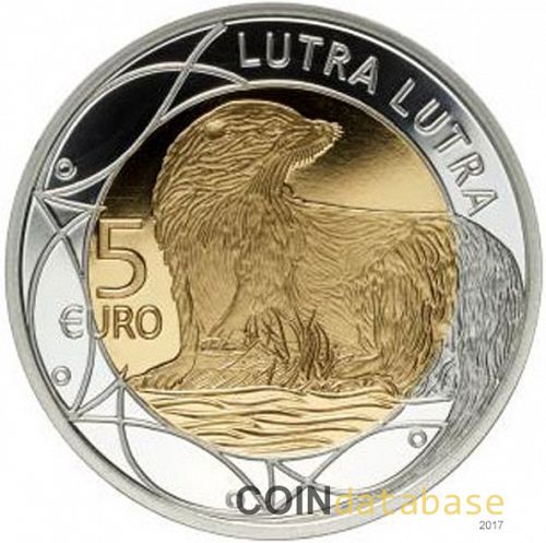 5 Euros Obverse Image minted in LUXEMBOURG in 2011 (Silver and Nordic Gold Coins Series 