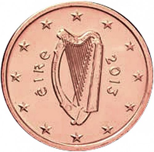 5 cent Obverse Image minted in IRELAND in 2013 (1st Series)  - The Coin Database