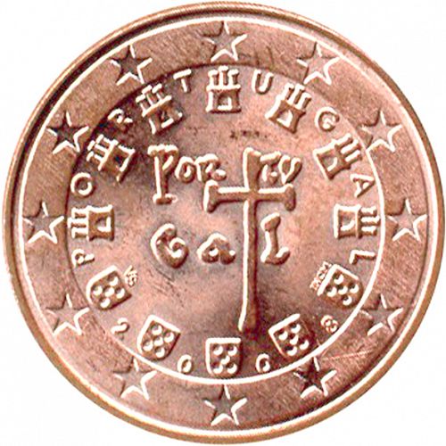 5 cent Obverse Image minted in PORTUGAL in 2008 (1st Series)  - The Coin Database