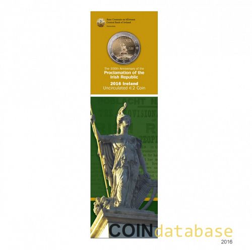 Set Obverse Image minted in IRELAND in 2016 (2€ Bookmark BU)  - The Coin Database