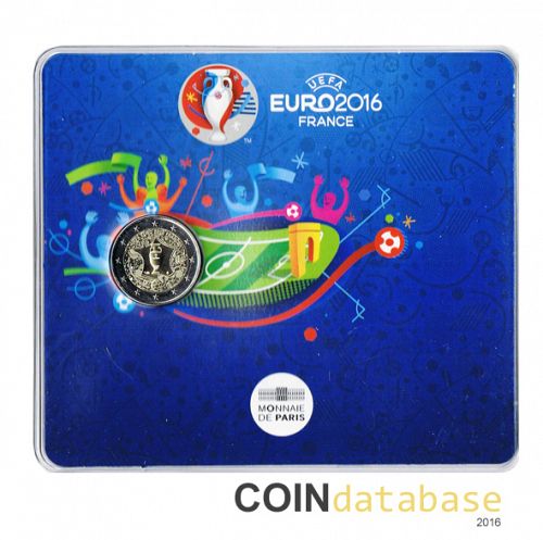 Set Obverse Image minted in FRANCE in 2016 (2€ Coincard BU)  - The Coin Database