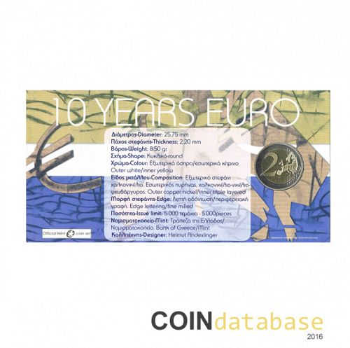 Set Obverse Image minted in GREECE in 2012 (2€ Coincard BU)  - The Coin Database
