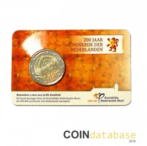 Set Obverse Image minted in NETHERLANDS in 2013 (2€ Coincard BU)  - The Coin Database