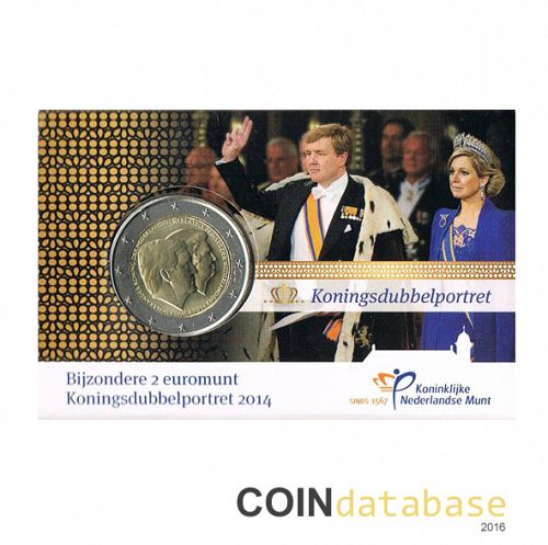 Set Obverse Image minted in NETHERLANDS in 2014 (2€ Coincard BU)  - The Coin Database