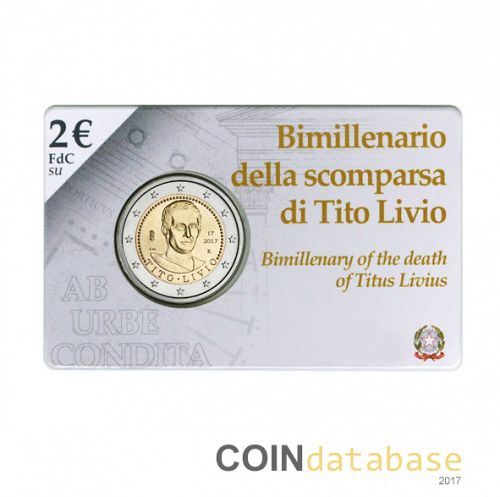 Set Obverse Image minted in ITALY in 2017 (2€ Coincard BU)  - The Coin Database