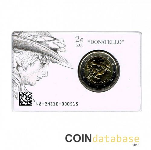 Set Reverse Image minted in ITALY in 2016 (2€ Coincard BU)  - The Coin Database