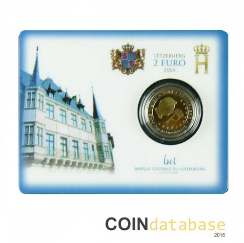 Set Obverse Image minted in LUXEMBOURG in 2004 (2€ Coincard BU)  - The Coin Database