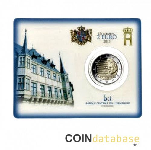 Set Obverse Image minted in LUXEMBOURG in 2013 (2€ Coincard BU)  - The Coin Database