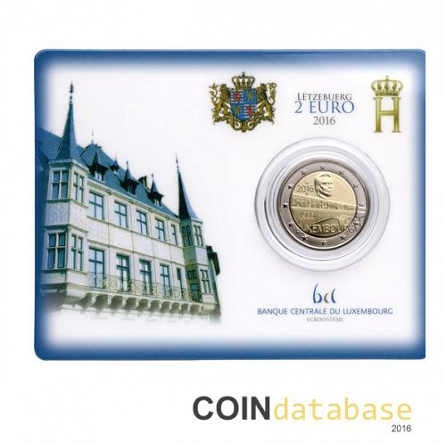 Set Obverse Image minted in LUXEMBOURG in 2016 (2€ Coincard BU)  - The Coin Database