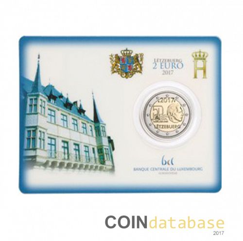 Set Obverse Image minted in LUXEMBOURG in 2017 (2€ Coincard BU)  - The Coin Database