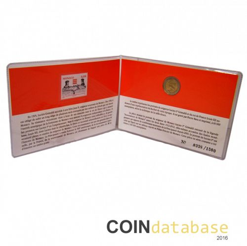 Set Reverse Image minted in MONACO in 2012 (2€ Coincard BU)  - The Coin Database