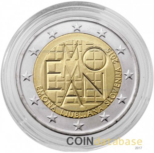 Set Obverse Image minted in SLOVENIA in 2015 (2€ Capsule PROOF)  - The Coin Database