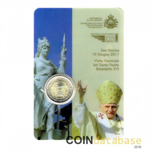 Set Obverse Image minted in SAN MARINO in 2011 (Annual 