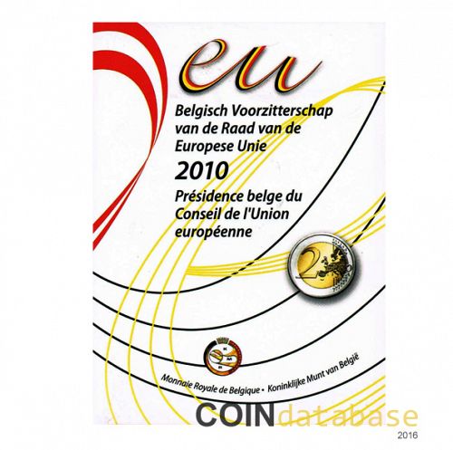 Set Obverse Image minted in BELGIUM in 2010 (2€ Commemorative Mint Sets BU)  - The Coin Database