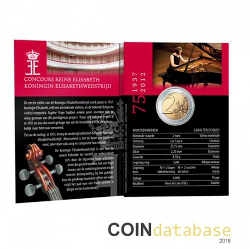 Set Reverse Image minted in BELGIUM in 2012 (2€ Commemorative Mint Sets BU)  - The Coin Database