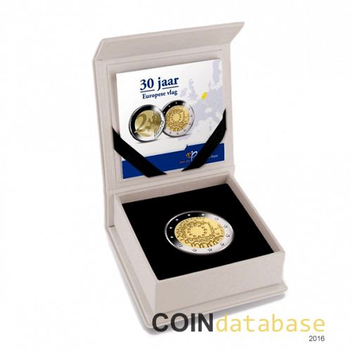 Set Obverse Image minted in NETHERLANDS in 2015 (2€ Commemorative PROOF)  - The Coin Database