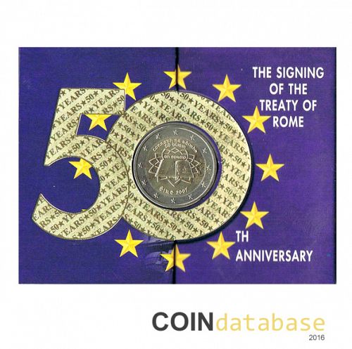 Set Obverse Image minted in IRELAND in 2007 (2€ Commemorative BU)  - The Coin Database