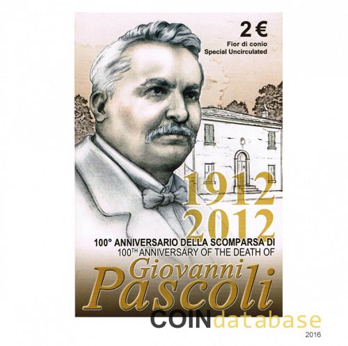 Set Obverse Image minted in ITALY in 2012 (2€ Commemorative Mint Sets BU)  - The Coin Database