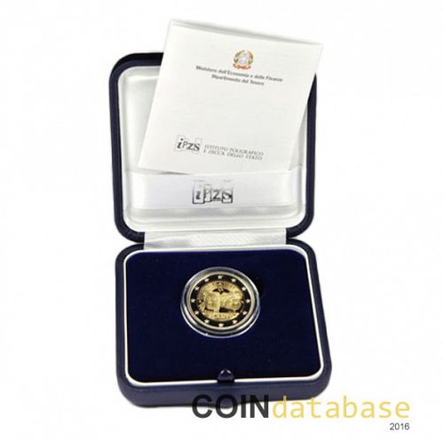 Set Obverse Image minted in ITALY in 2016 (2€ Commemorative Mint Sets PROOF)  - The Coin Database