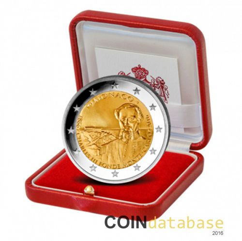 Set Obverse Image minted in MONACO in 2016 (2€ Commemorative PROOF)  - The Coin Database
