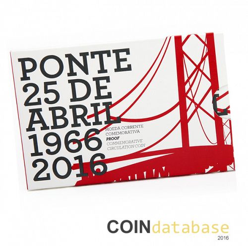 Set Obverse Image minted in PORTUGAL in 2016 (2€ Commemorative PROOF)  - The Coin Database