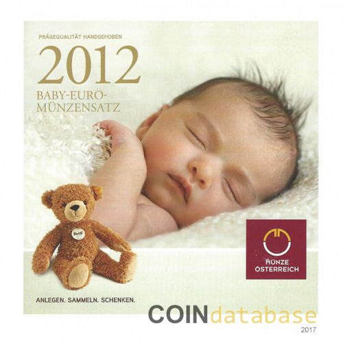 Set Obverse Image minted in AUSTRIA in 2012 (Baby Set UNC)  - The Coin Database