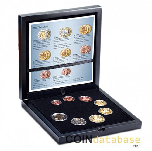 Set Obverse Image minted in AUSTRIA in 2014 (Annual Mint Sets PROOF)  - The Coin Database