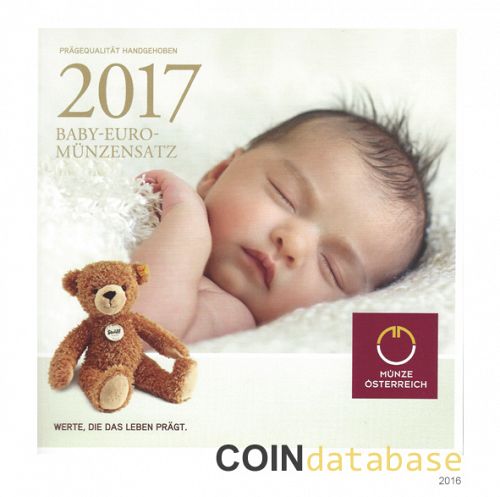 Set Obverse Image minted in AUSTRIA in 2017 (Baby Set UNC)  - The Coin Database