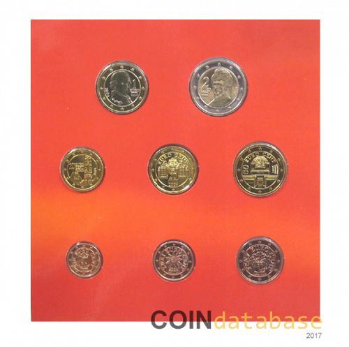 Set Reverse Image minted in AUSTRIA in 2004 (Annual Mint Sets BU)  - The Coin Database